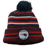 New England Patriots New Era NFL Football Team Sport Knit Pom Pom Winter Hat